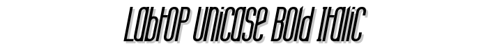 Labtop Unicase Bold Italic