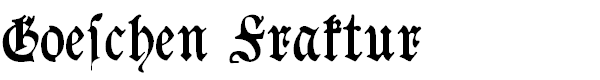 Free Fraktur No2 Fonts