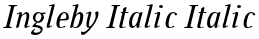 Ingleby Italic Italic