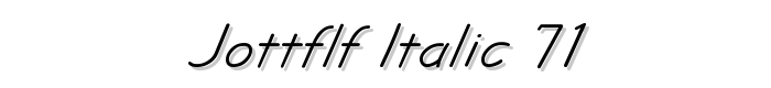 JottFLF-Italic.71