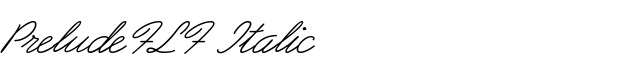 PreludeFLF-Italic
