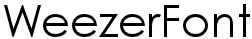 WeezerFont