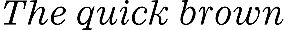 Ionic MT Italic