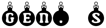 Merry Bauble Letters™