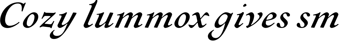 Sirenne Eighteen MVB Italic