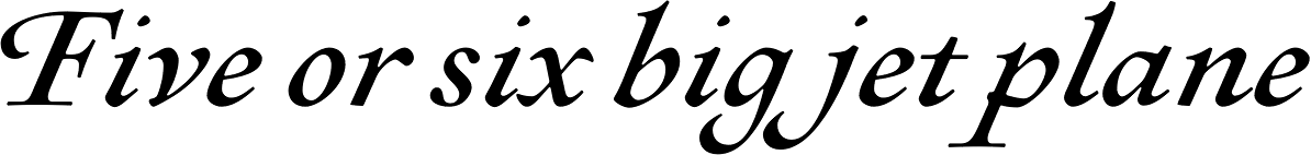 Sirenne Eighteen MVB Swash Italic