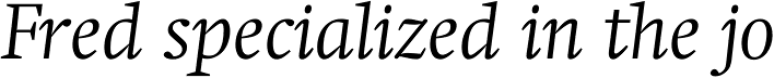 Swift Light Italic Cyrillic