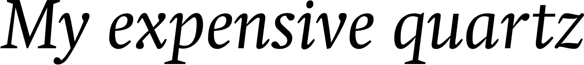 Swift Std Italic