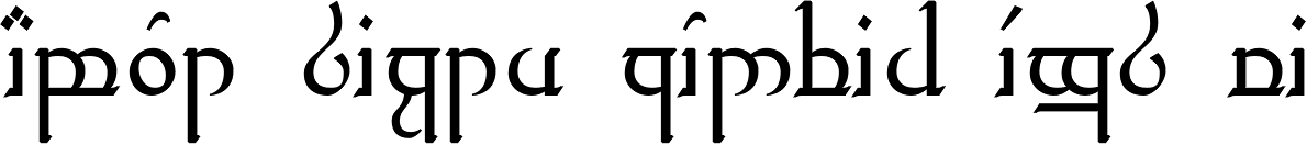 Tengwar Transliteral Regular