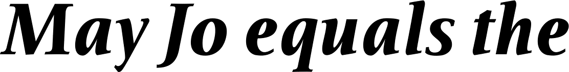 Veritas AE Black Italic