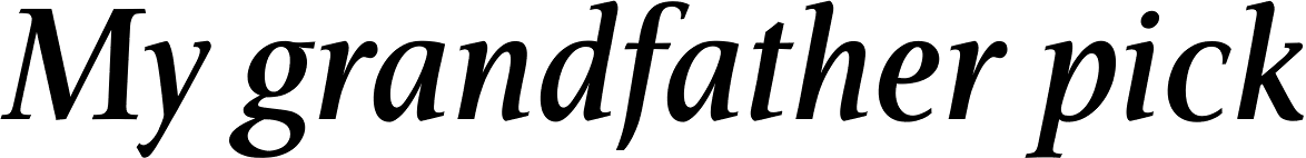 Veritas SemiBold Italic